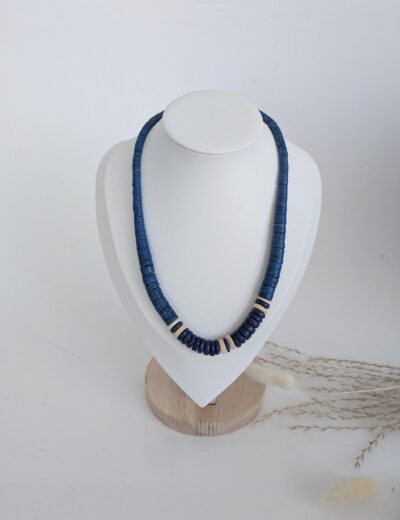 Kobaltblaue Halskette Boho