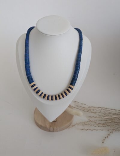 Kobaltblaue Halskette Boho