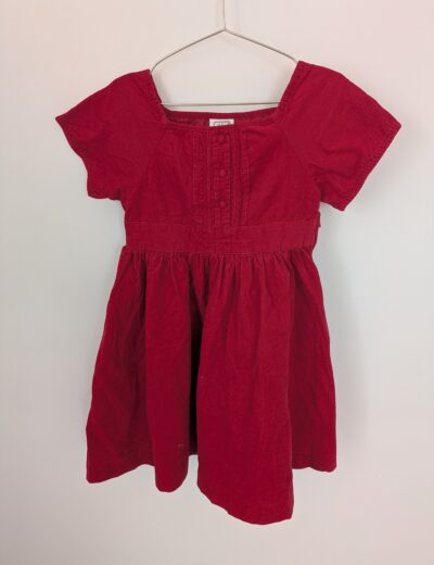 Rot, Cordkleid 116