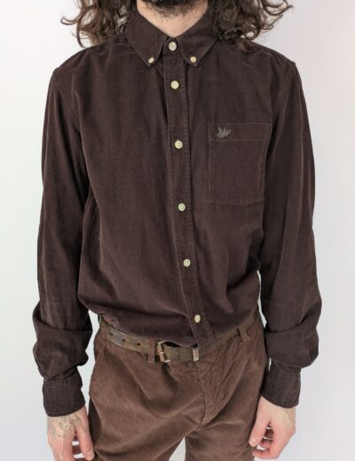 Braunes Cordhemd WE S/M