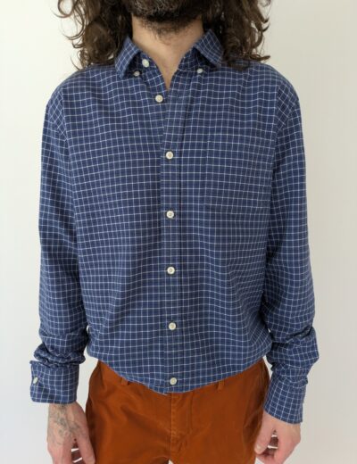 Kariertes Baumwollhemd Gr. M