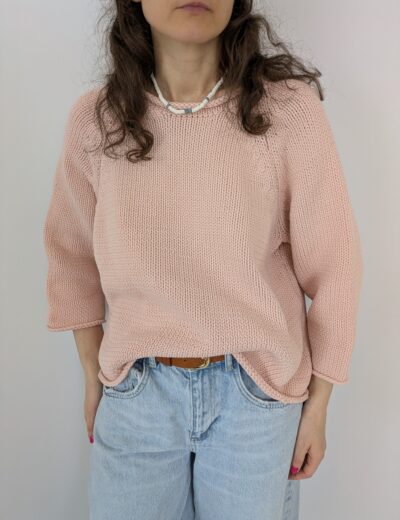 Baumwollpullover oversize Gr.S