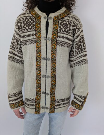 Norwegischer Wollpullover Gr.L