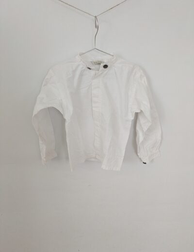 Baumwollhemd mit Metallknöpfen 6-7Jahre, 116-122