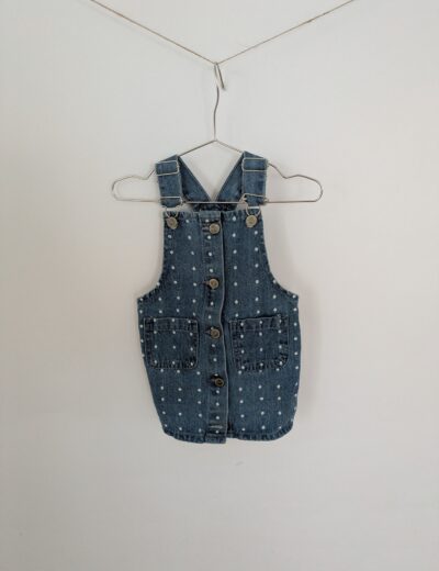 Gepunktetes Kleid 2-3 Jahre 92-98 cm