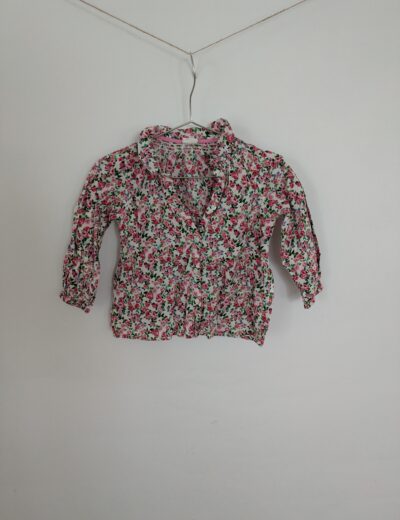 Blumenhemd von H&M, 86cm