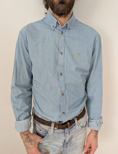 Jeanshemd Mood of Norway Gr.S, Slim Fit