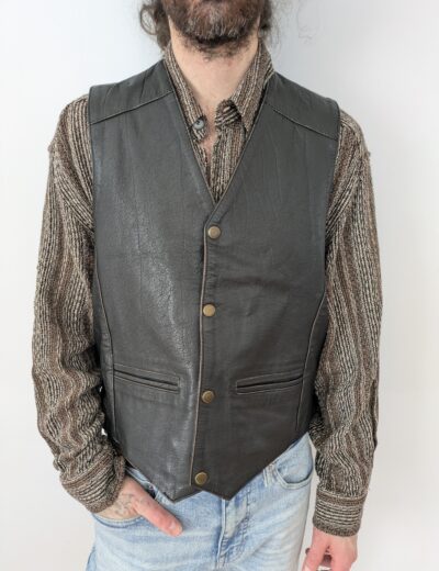 Motorradweste Gr.S , Echtes Leder