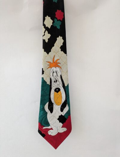 Krawatte mit Comic-  Motiv, Hunde Print