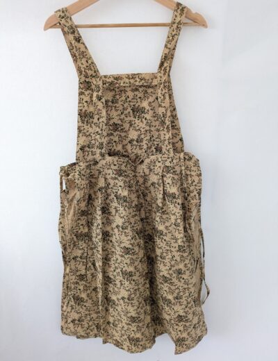 Küchenschürze mit Blumenmuster