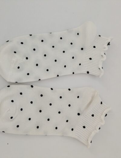 Socken mit Polka-Dots, Größe 36