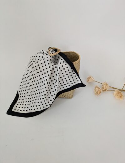 Kleiner gepunkteter Schal