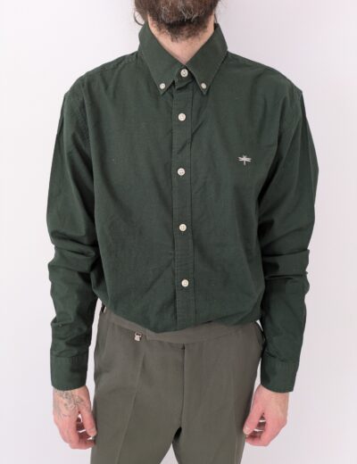 Baumwollhemd Khaki Gr.L
