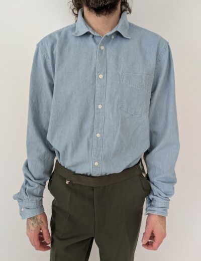 Jeanshemd von Mario CONTI Gr.L