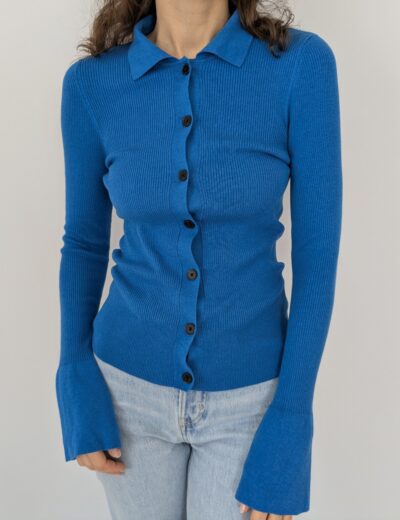 Blauer Pullover von In wear Gr.XS