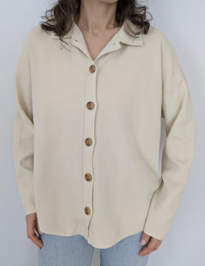 Beige Strickjacke Gr.M/L, oversize, Primark
