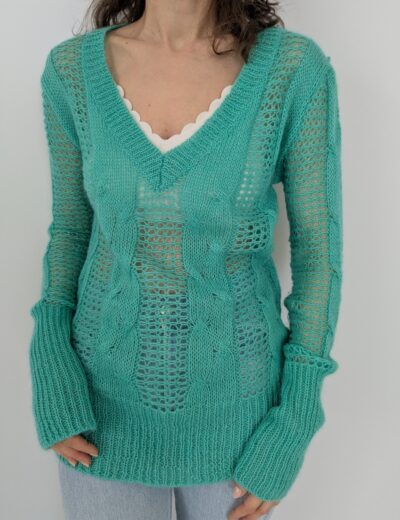 Mohairpullover Gr.M