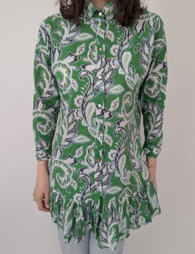 Zara-Hemd mit Rüschen Gr.34