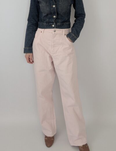 Pinkfarbene Jeans, Größe 44
