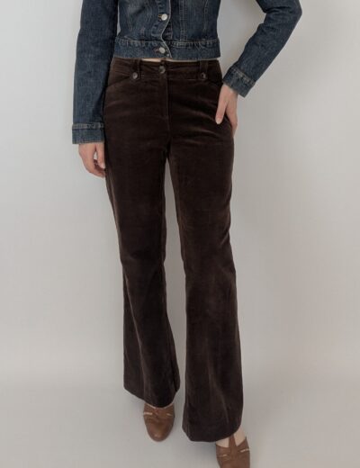 Braune Cordhose von KappAhl Gr. 36