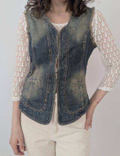 Jeansweste Gr.38