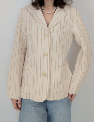 Leinenjacke Gr. L, 100% Leinen