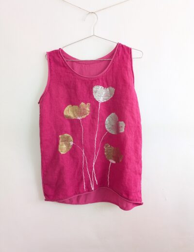 Leinen top Gr. L