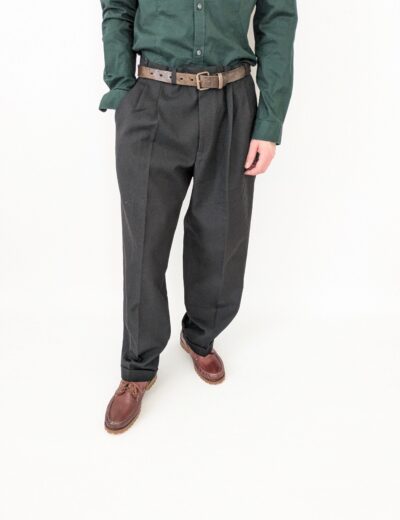 Schwarze Hose old money style 50