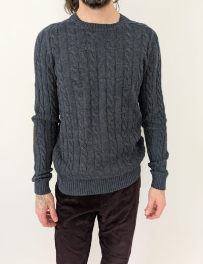 Baumwollpullover mit Wollanteil Gr.S