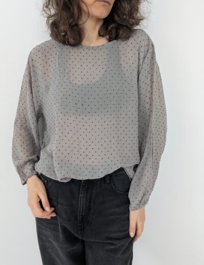 Bluse mit Punkten von Masai Gr.L