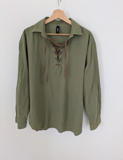 Sommerhemd, Khaki XXL