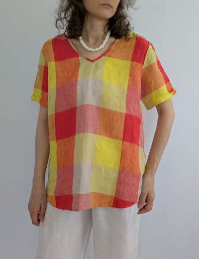 Leinenbluse Gr.M/L