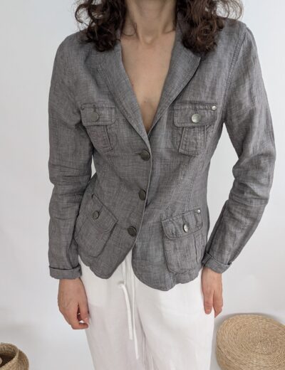 Sommerlicher Leinenblazer Gr 36
