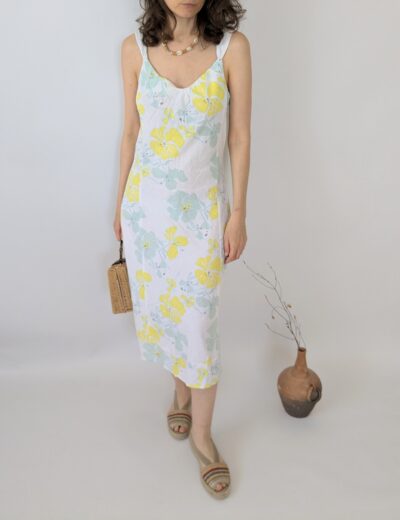 Oxmo | Sommerkleid mit Blumenprint | Gr. M