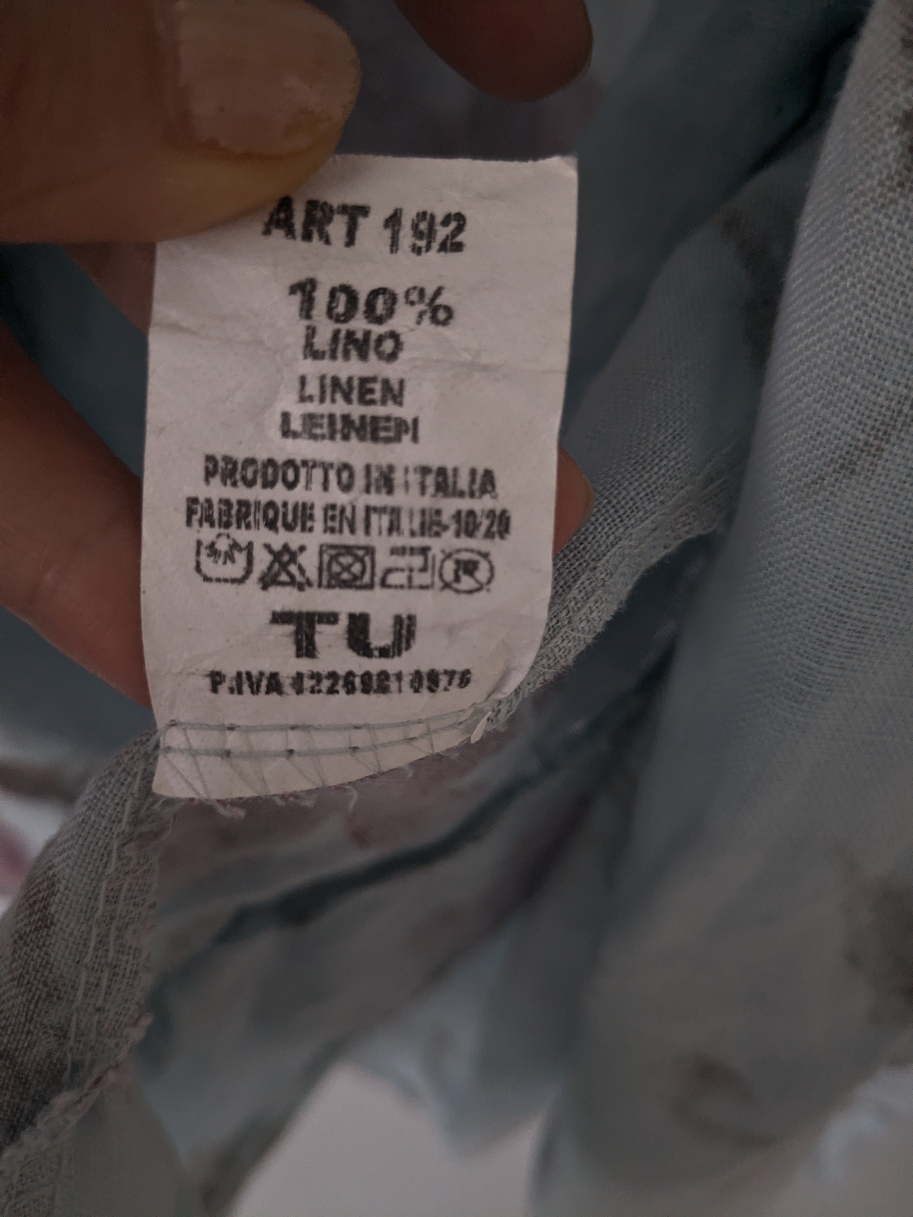 Italienische Leinenjacke | Blumenprint | one size – Bild 5