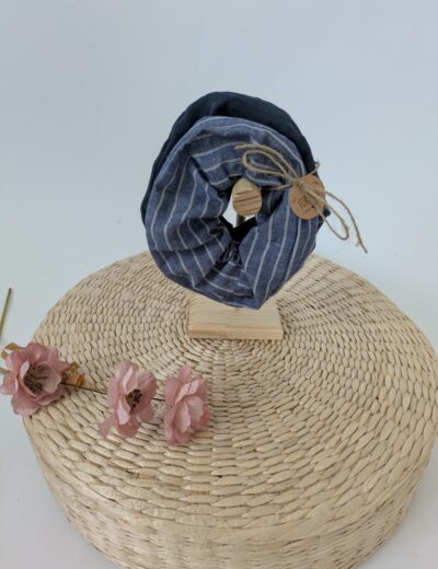 Linen Scrunchies – handmade from recycled material