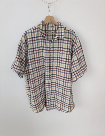 kariertes Leinenhemd , Dressmann Gr. 3XL
