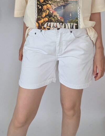 Weiße Jeansshorts Gr.S