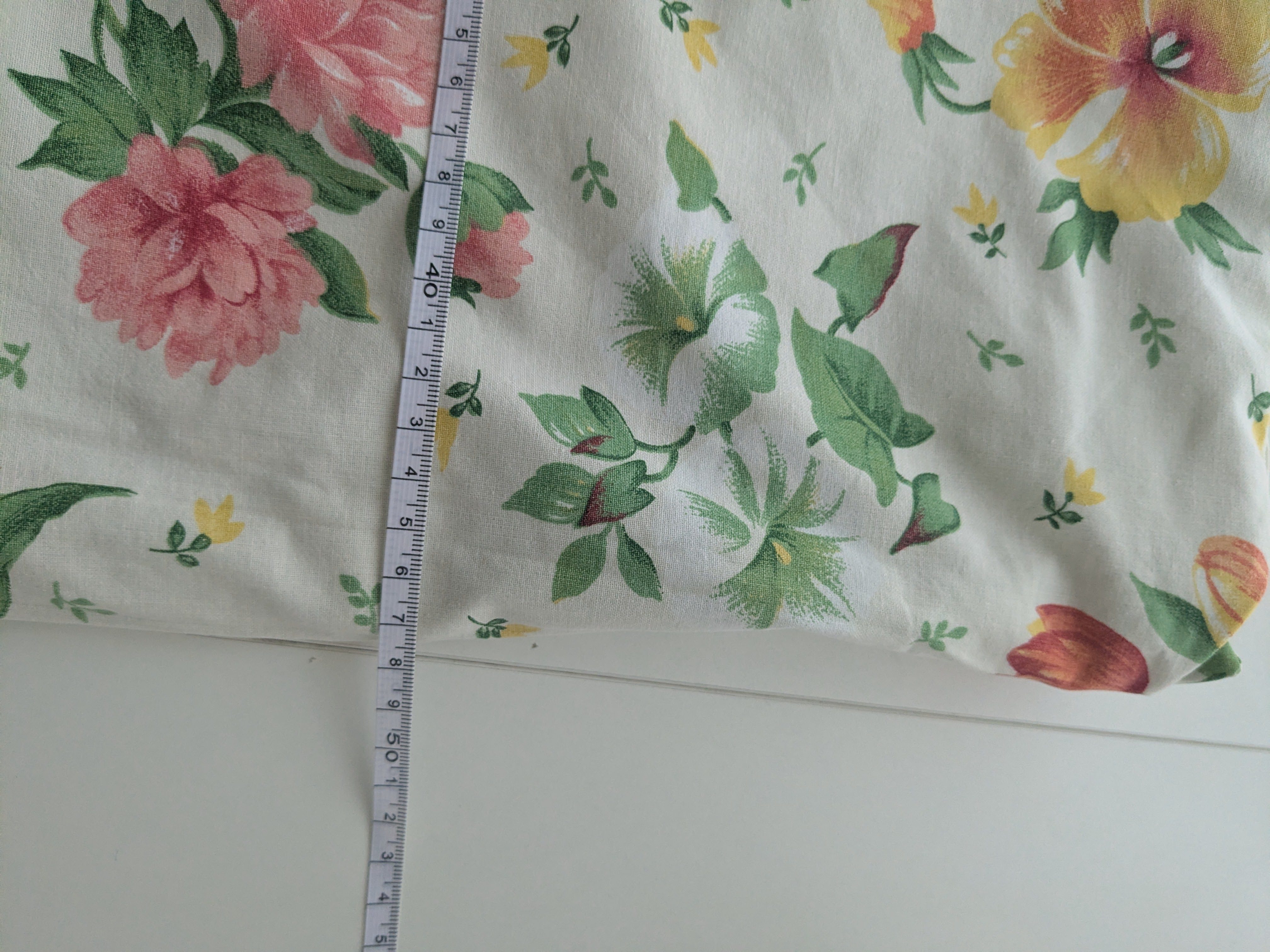 Wendbare Tragetasche „Kleine Biene" mit Blumenmuster – Upcycling Stoffbeutel – Bild 9