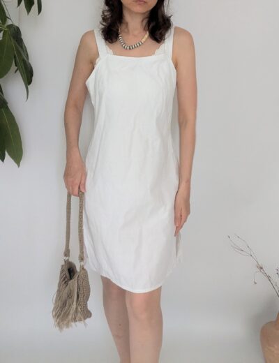 Klassisches weißes Kleid Gr.M