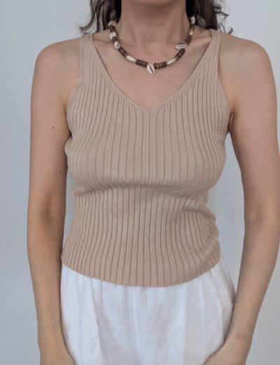 Beige Top von Lindex Gr.S
