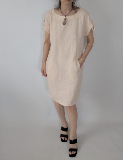 Leinenkleid von Maddison Gr.40, 100% Leinen