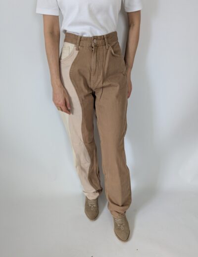 Beige Hose von Bershka Gr.40