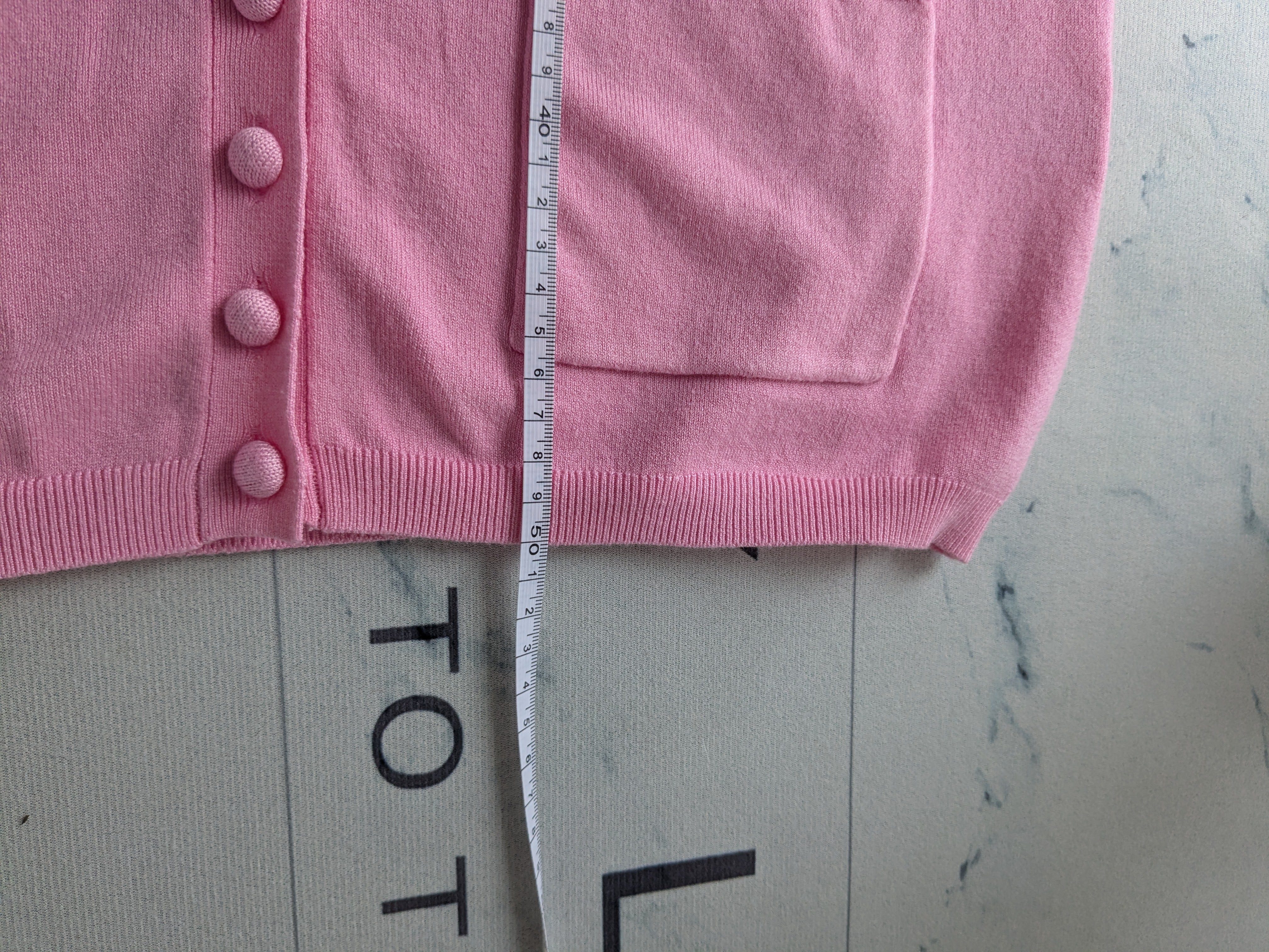 Rosa Pullover mit Knöpfen, Zara Gr.M – Bild 6