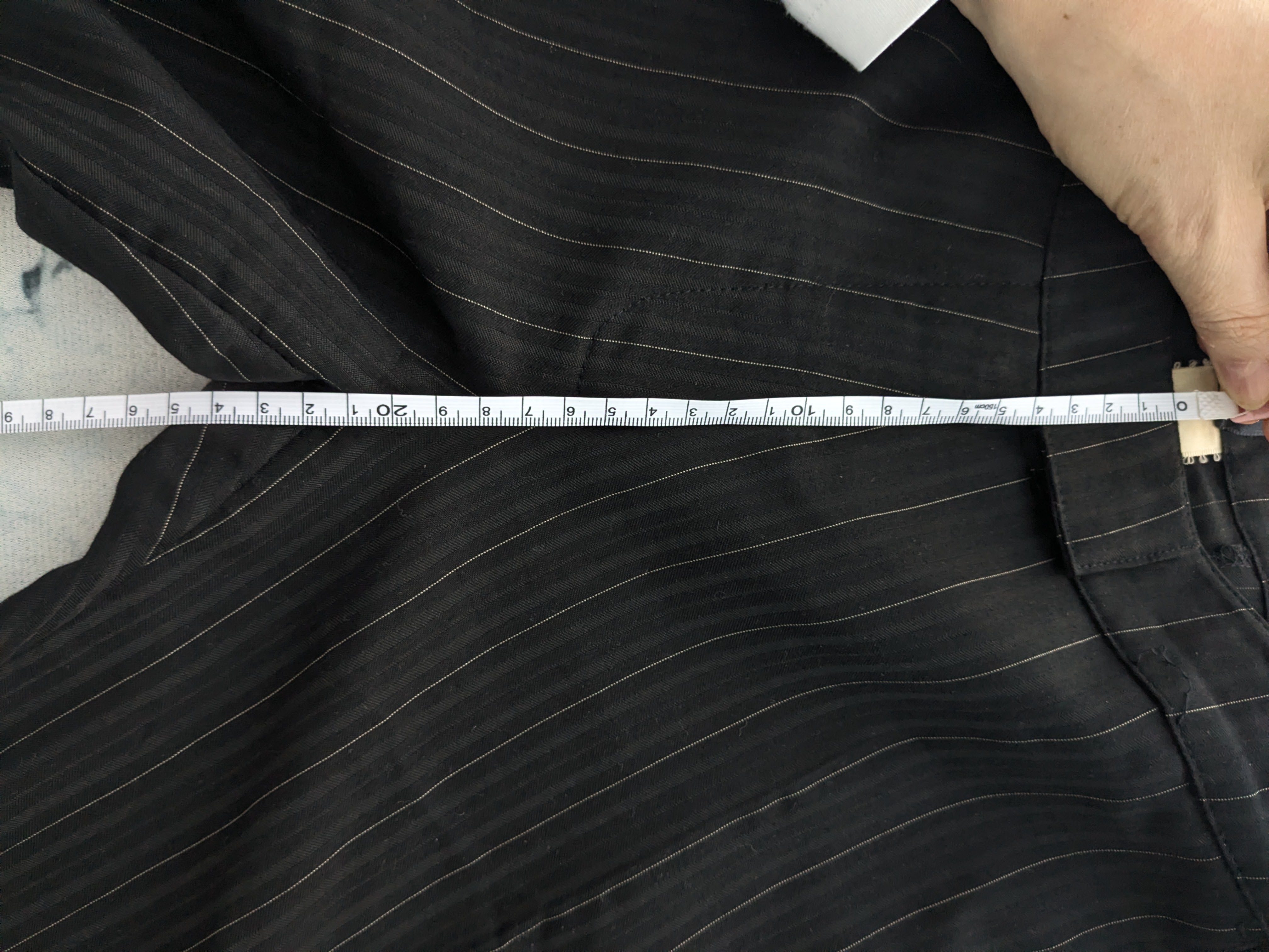 Klassischer gestreifter Anzug 36/34, Isabel Kristinsen – Bild 9