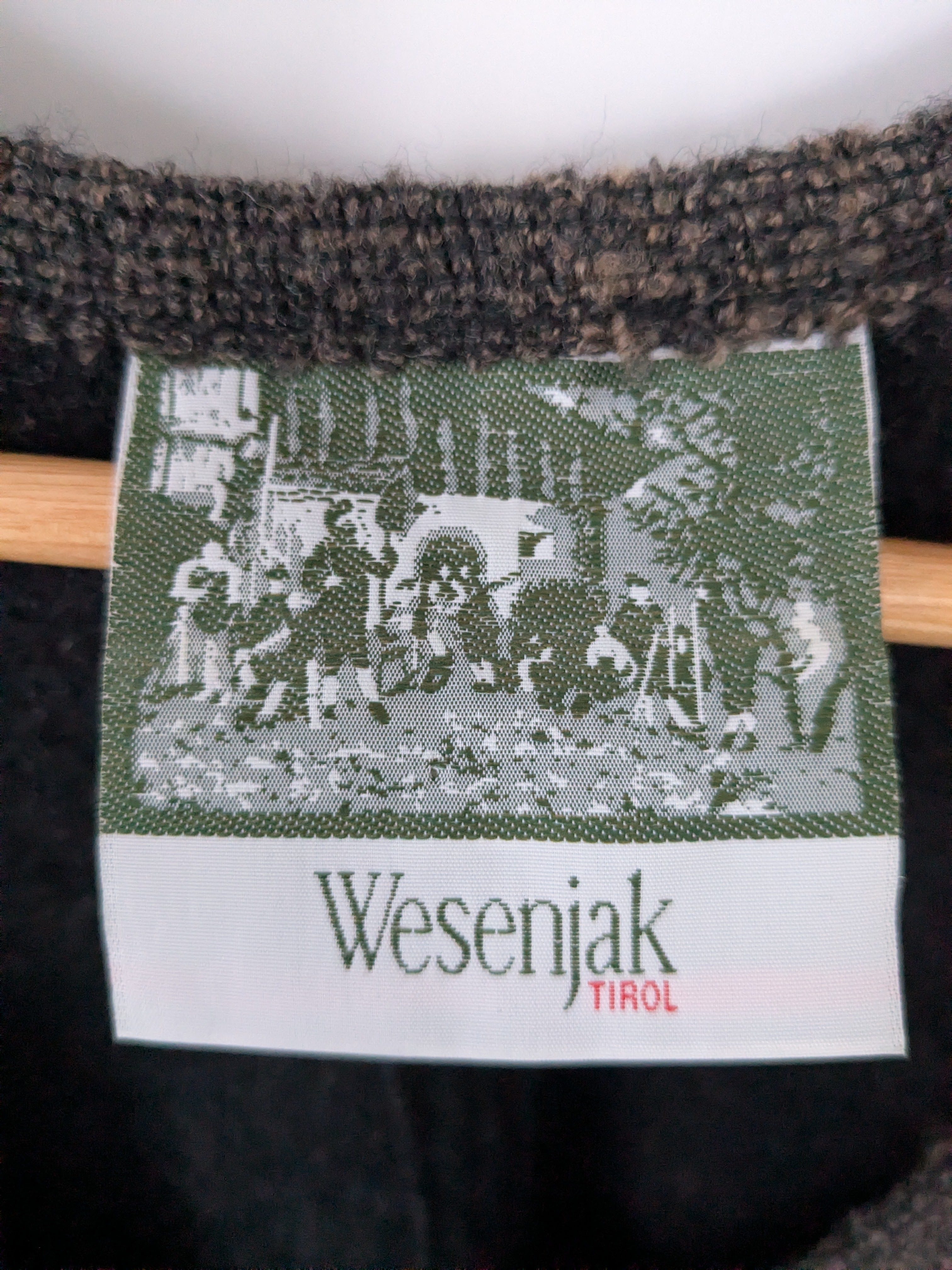 Wesenjak Tirol – Vintage Trachten-Set: Weste & Rock Gr.38 – Bild 10