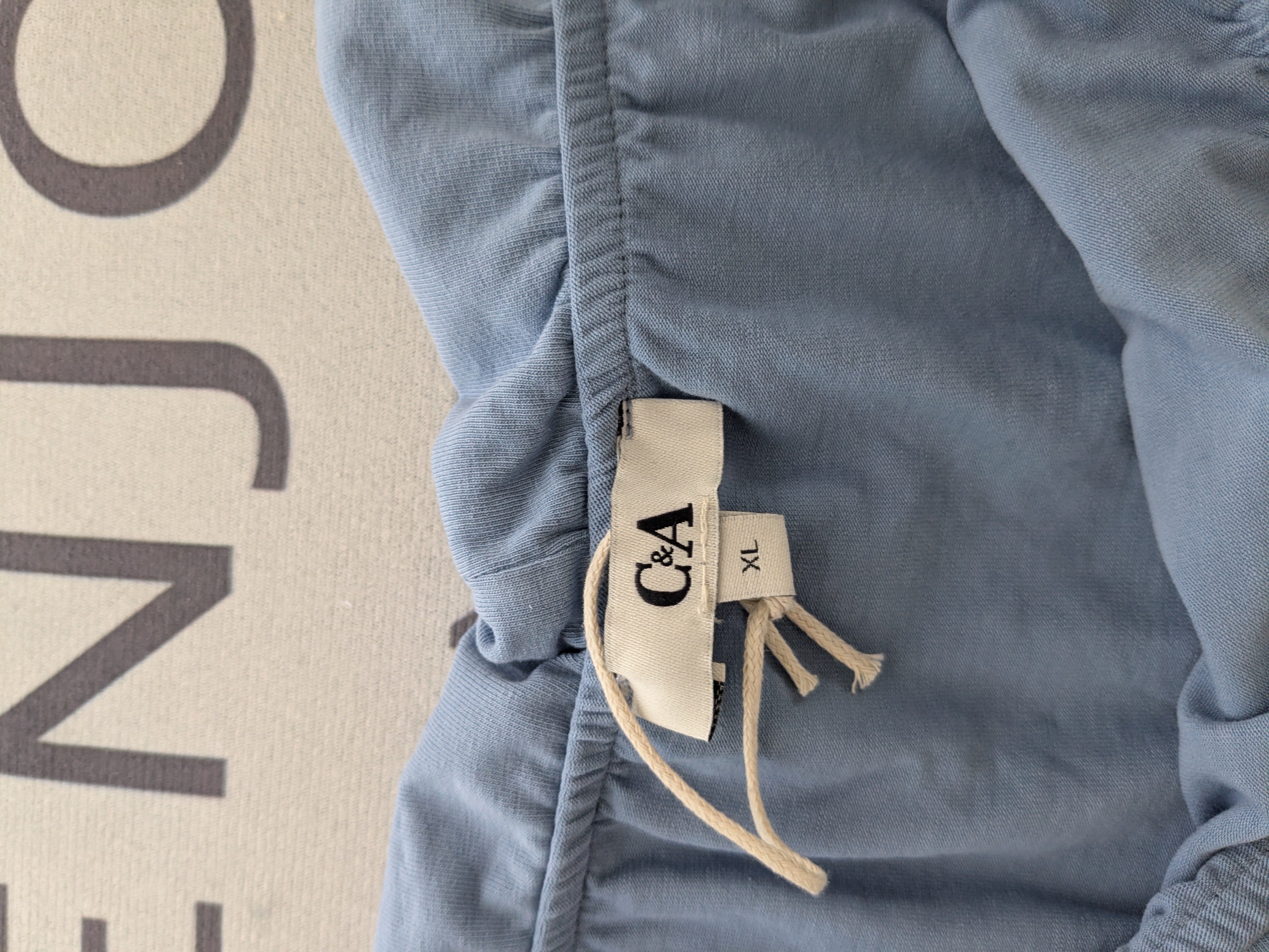 Blaues kurzes Top, C&A Gr.M – Bild 3