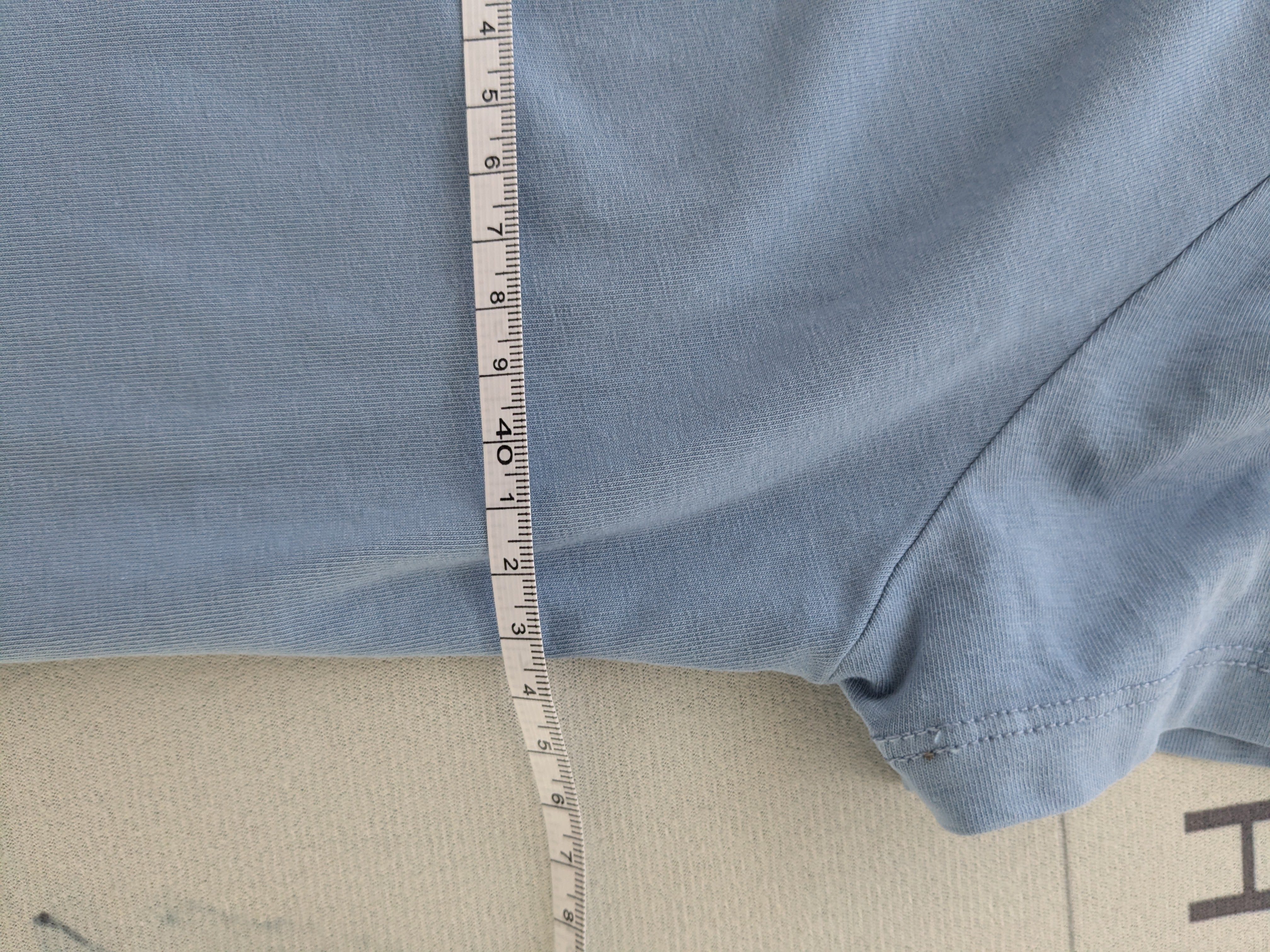 Blaues kurzes Top, C&A Gr.M – Bild 6