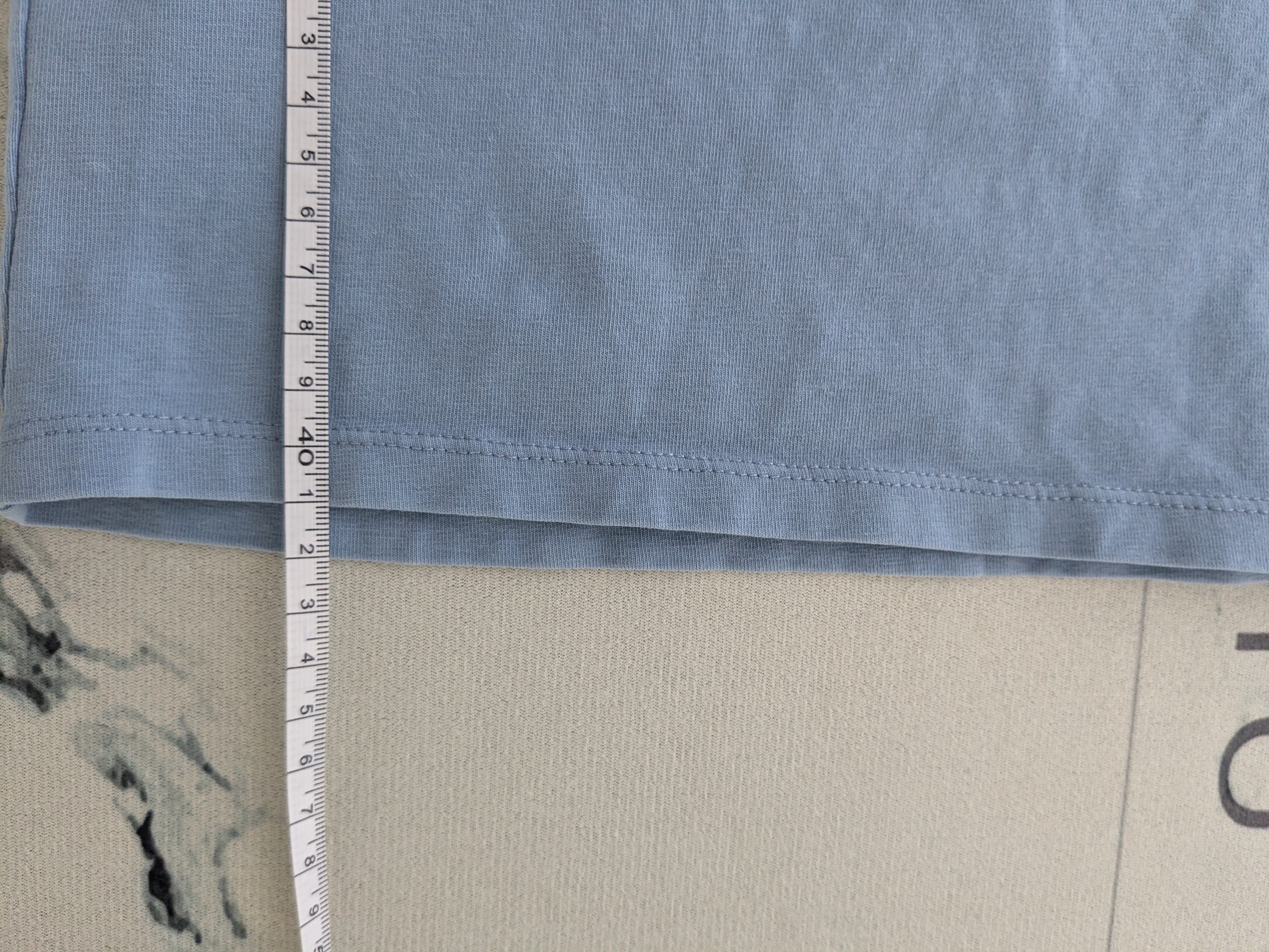 Blaues kurzes Top, C&A Gr.M – Bild 5