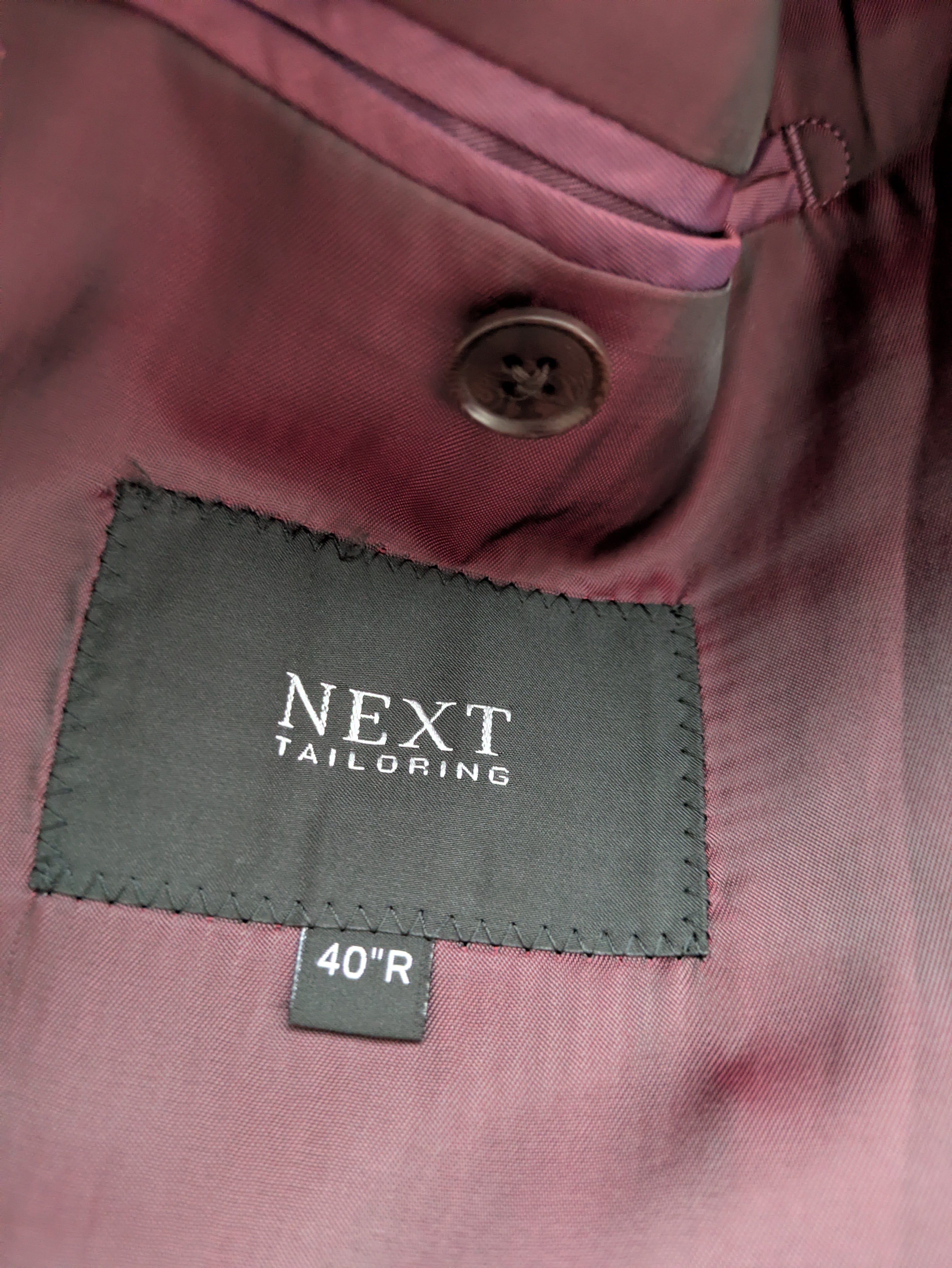 NEXT Tailoring Anzug (Sakko & Hose) – Gr. 52 Wolle – Bild 8